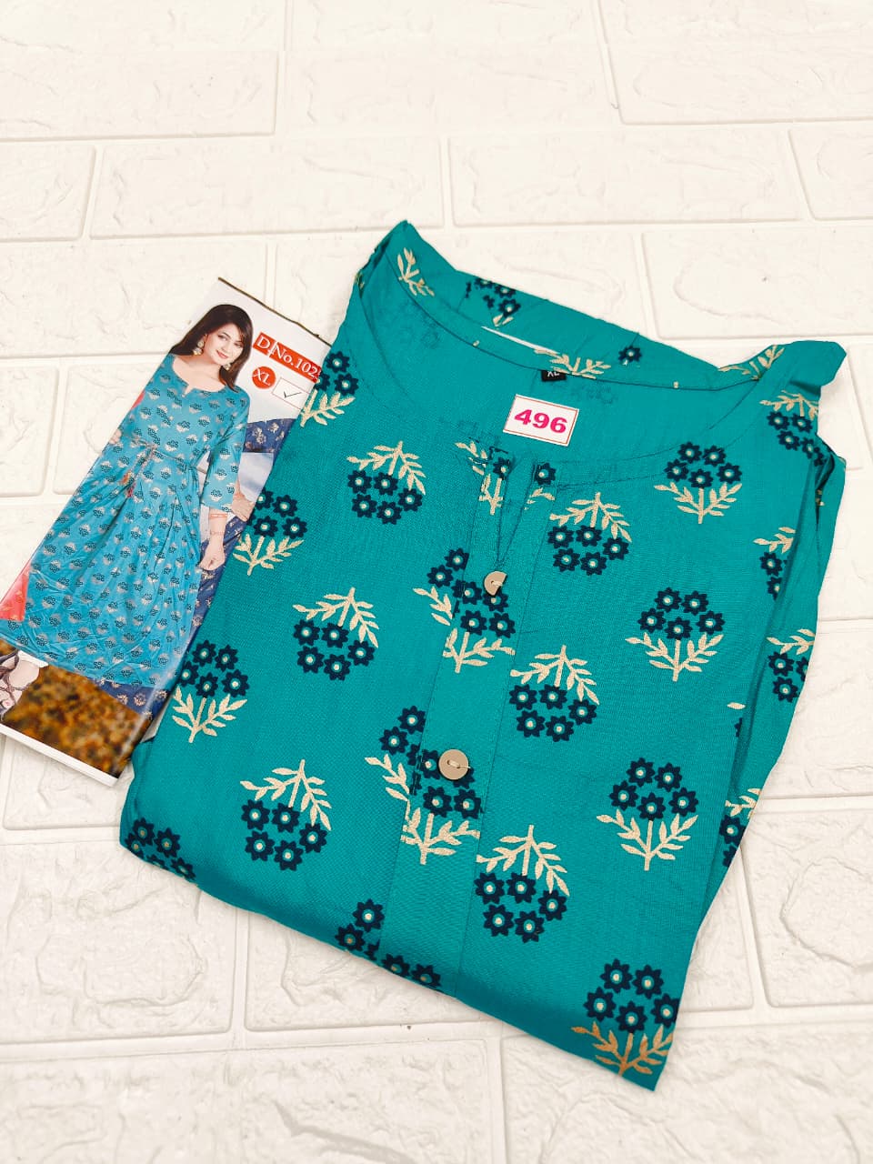 Anarkali  with Knot (No 496)