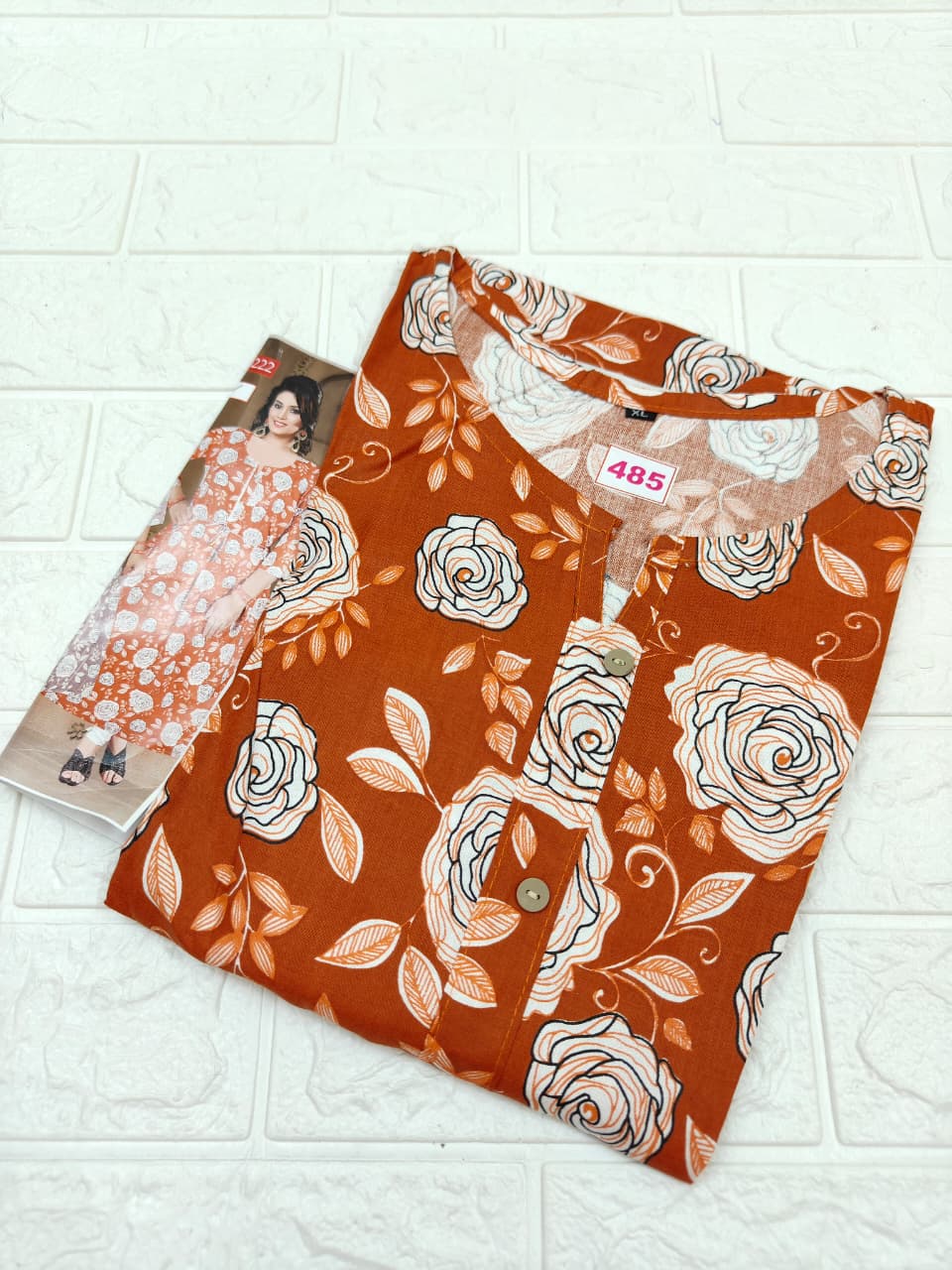 Anarkali  with Knot (No 485)