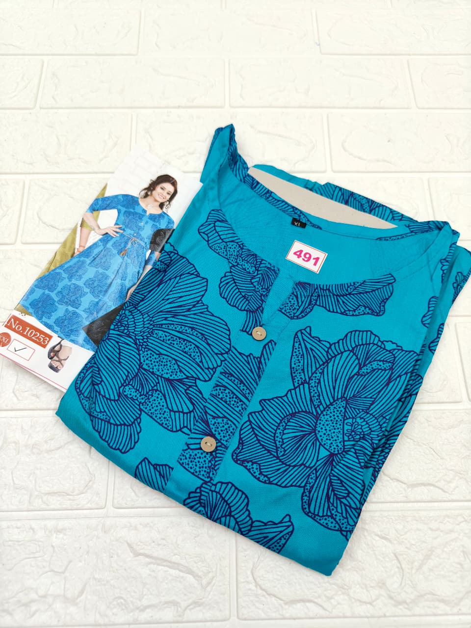 Anarkali  with Knot (No 491)