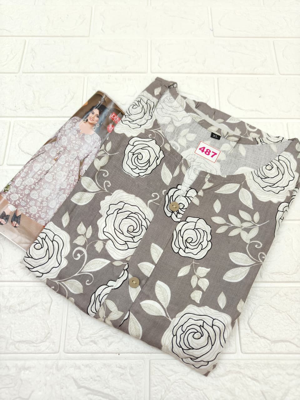 Anarkali  with Knot (No 487)