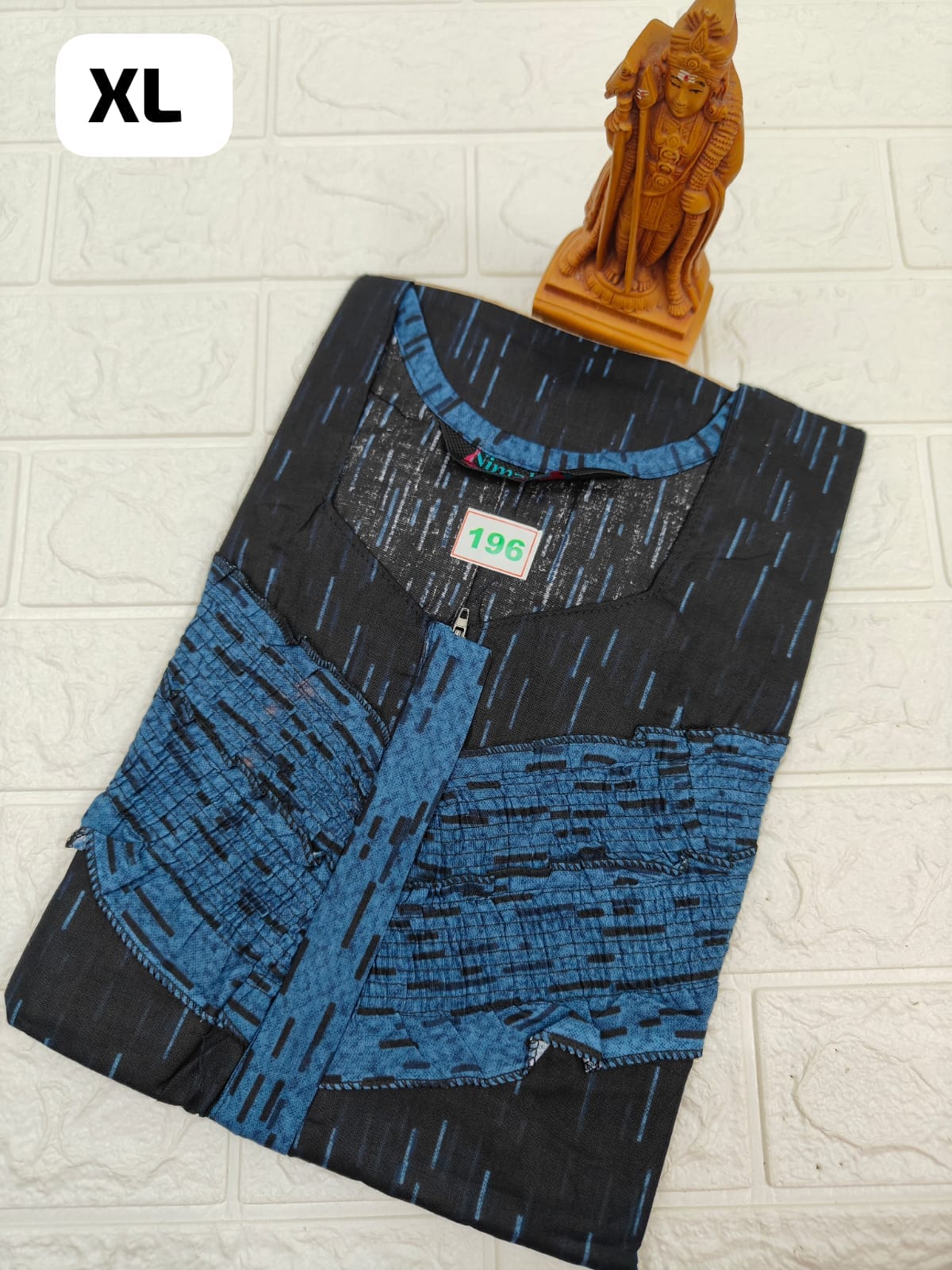 Pure Cotton Frill Nighty (No 196)