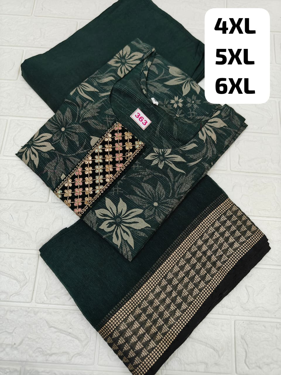 3 Pcs Set (Plus Size)(No 363)