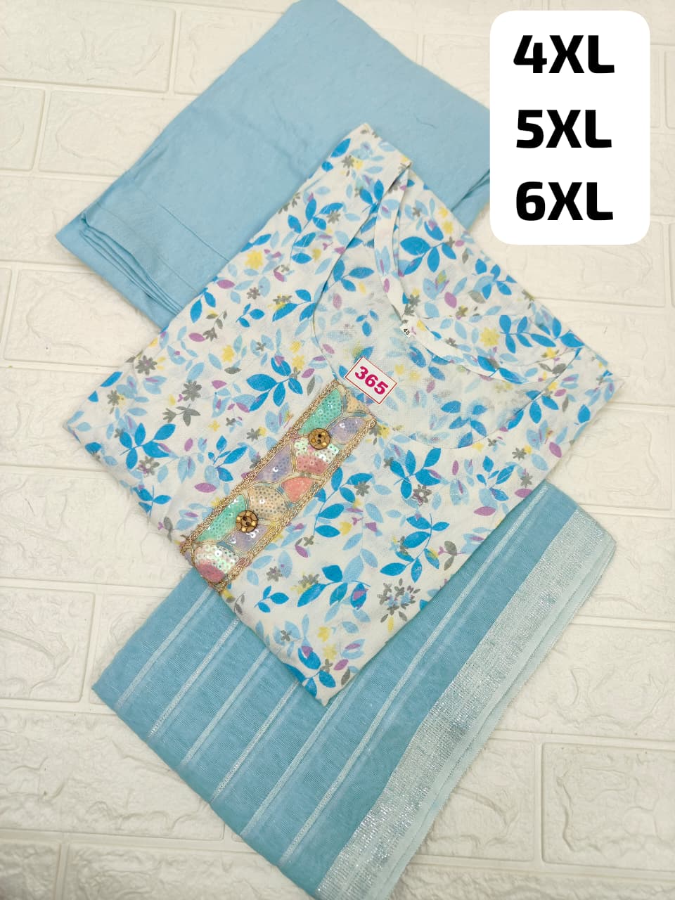 3 Pcs Set (Plus Size)(No 365)