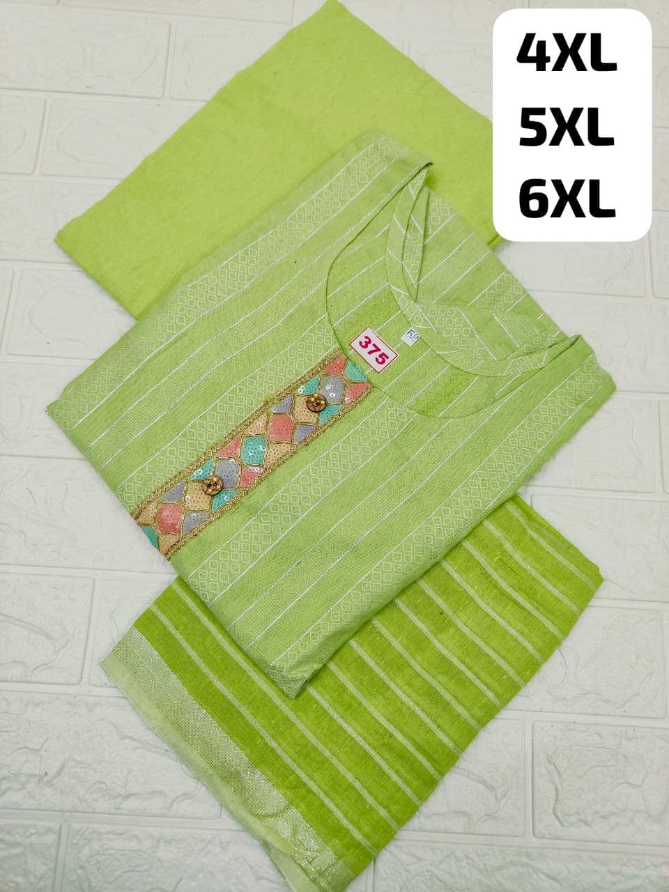 3 Pcs Set (Plus Size)(No 375)