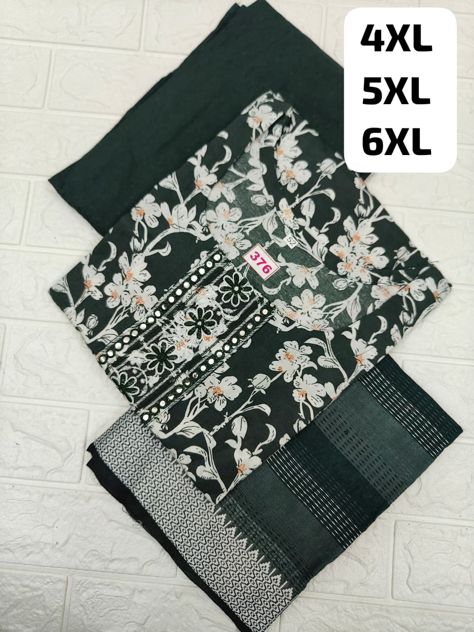 3 Pcs Set (Plus Size)(No 376)