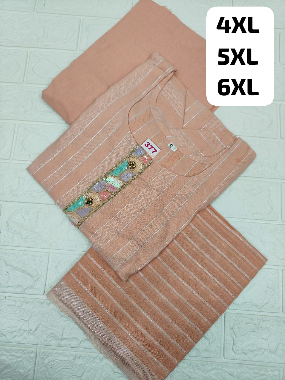 3 Pcs Set (Plus Size)(No 377)