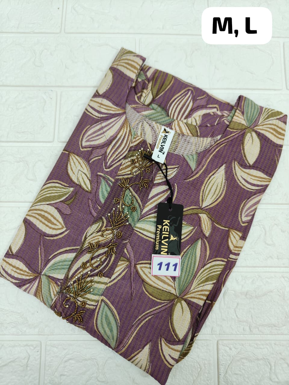 Vertican Anarkali with Aari work (No 111)