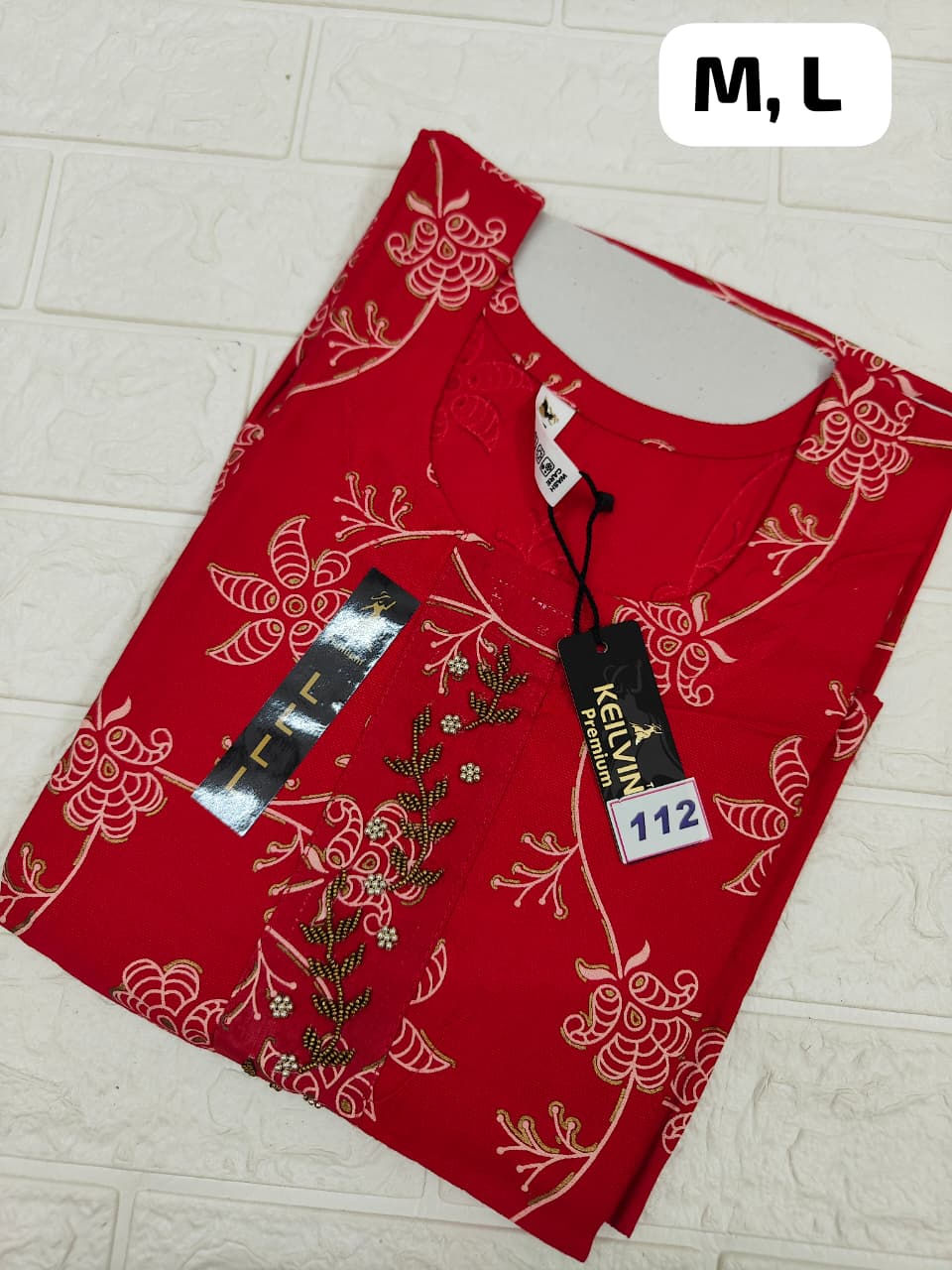 Vertican Anarkali with Aari work (No 112)