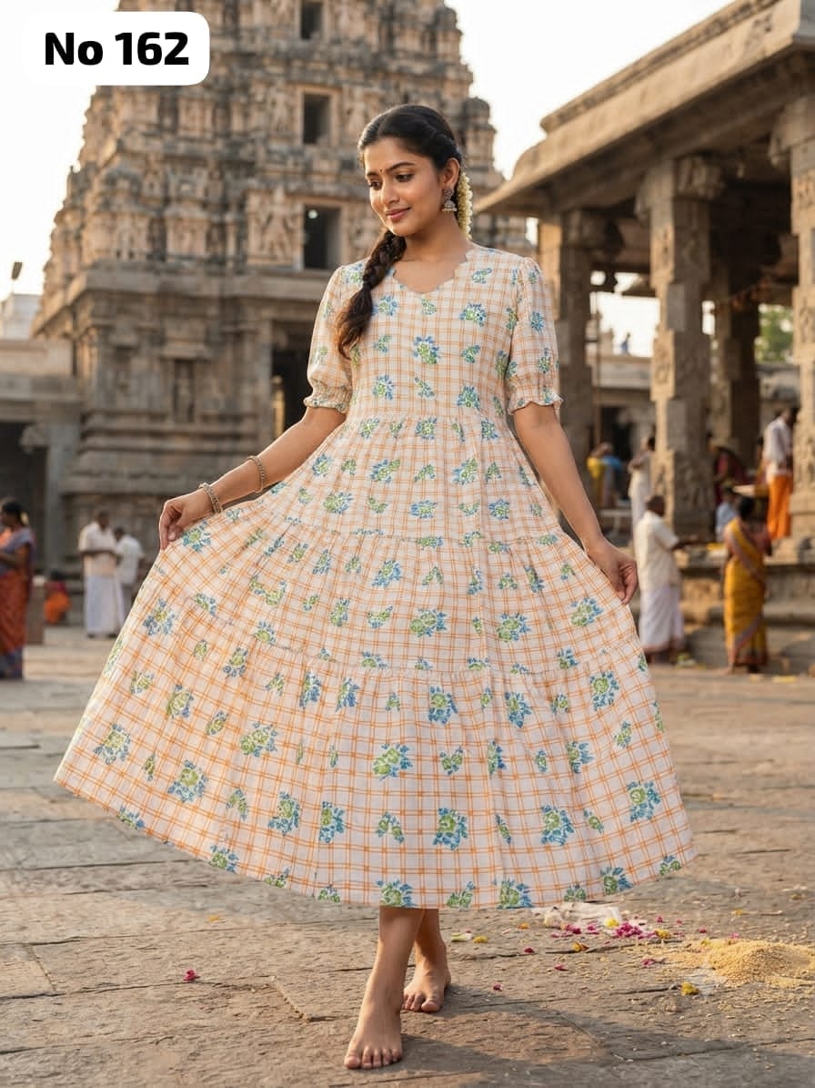 Cotton Anarkali (No 162)