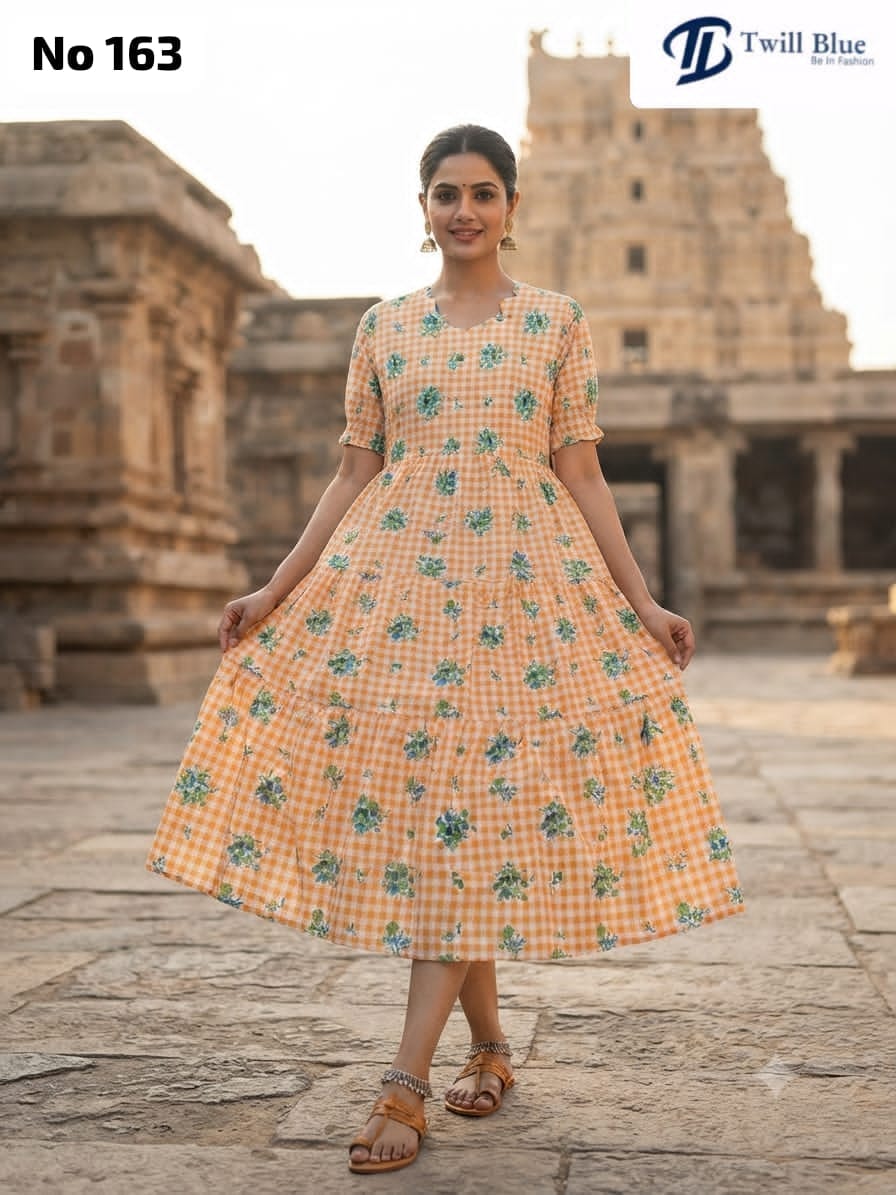 Cotton Anarkali (No 163)