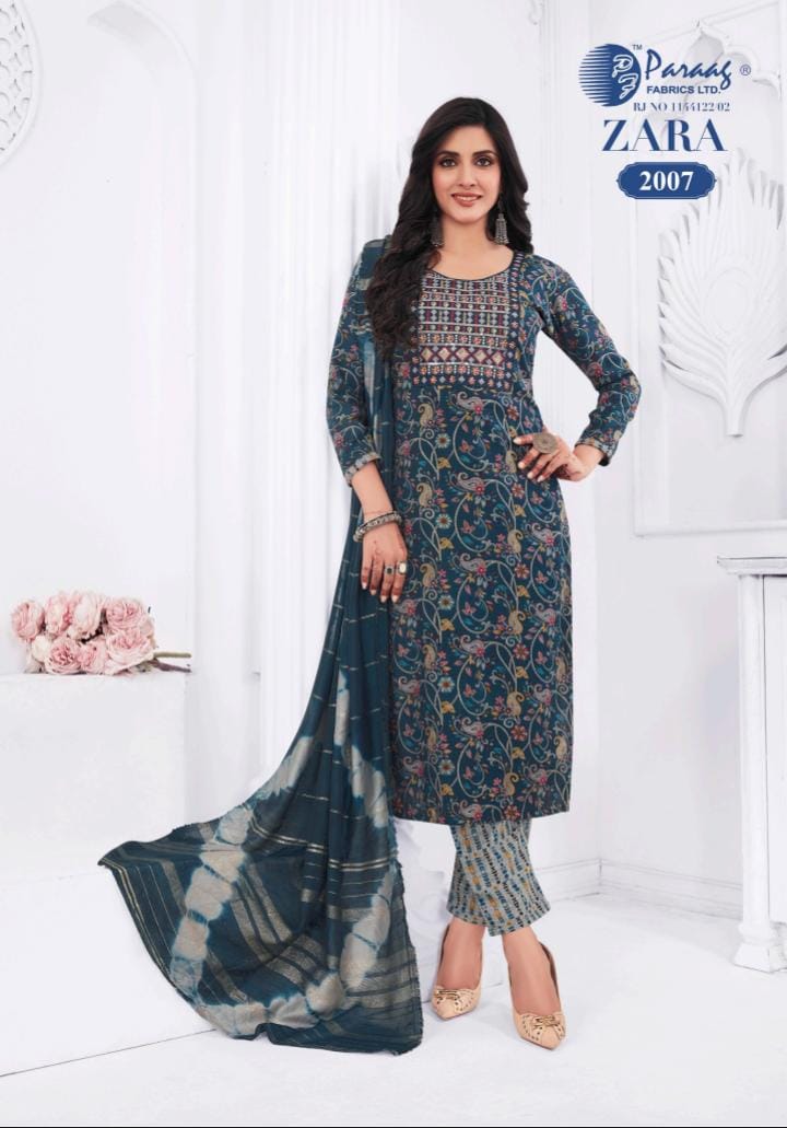 Capsule Rayon Side Open 3 Pcs Set (Plus Size)(No 2007)
