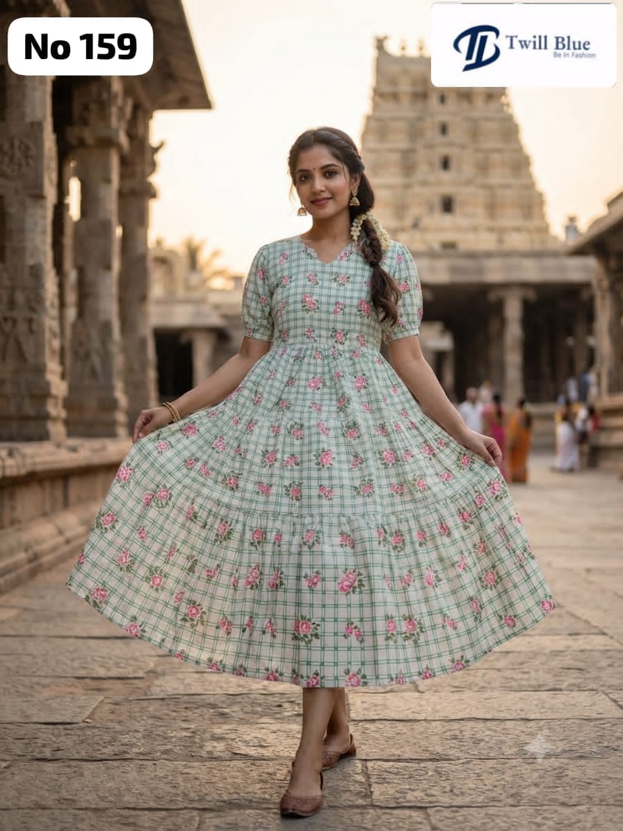 Cotton Anarkali (No 159)