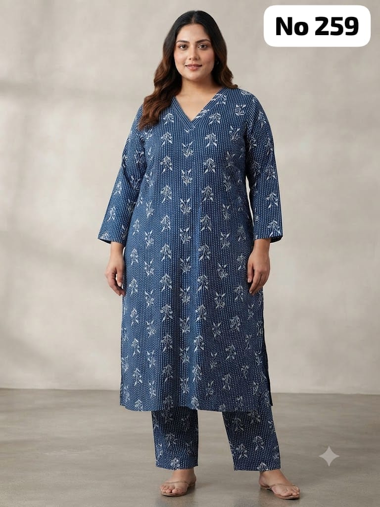 Rayon Co-ords (Plus Size)(No 259)