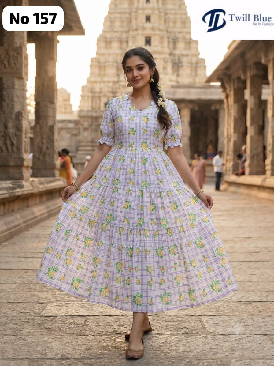 Cotton Anarkali (No 157)