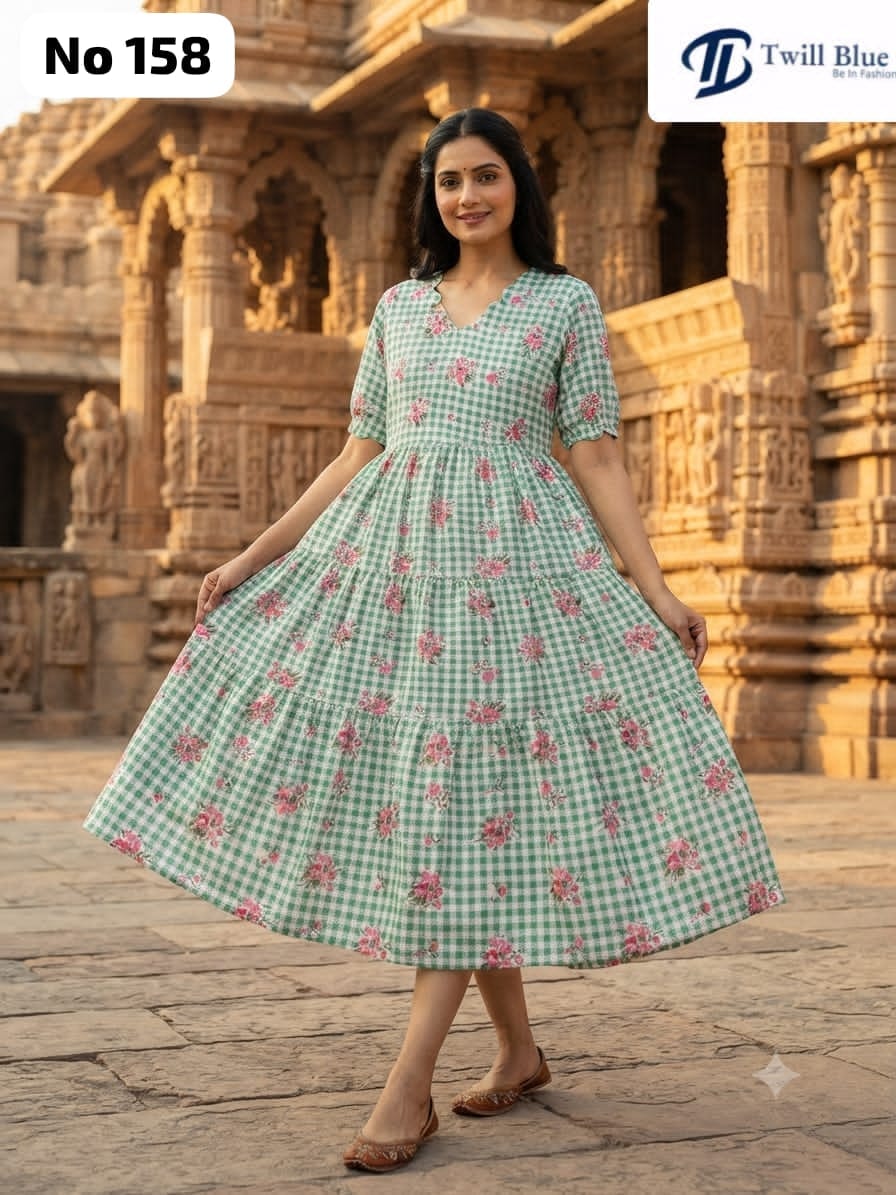 Cotton Anarkali (No 158)